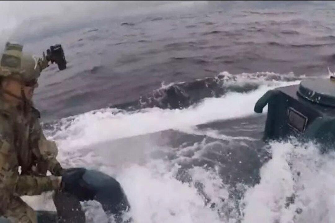 Dramatic Video Shows Coast Guard Seizing ‘Narco Sub’ Full of Cocaine Worth $232 Million