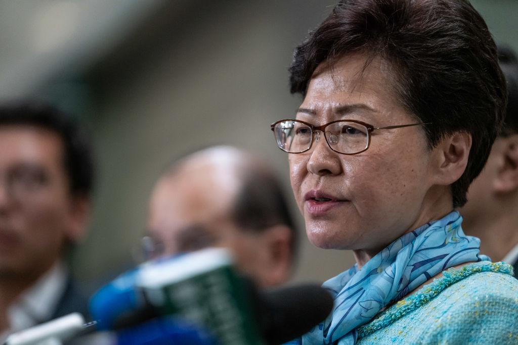 Hong Kong Leader Carrie Lam Has Offered to Resign Over Extradition Bill Protests But Beijing Says No: Reports