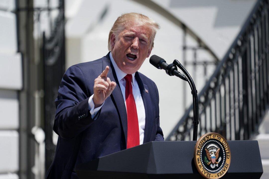 President Trump Thanks ‘Vicious Young Socialist Congresswomen’ for Rise in Approval Rating