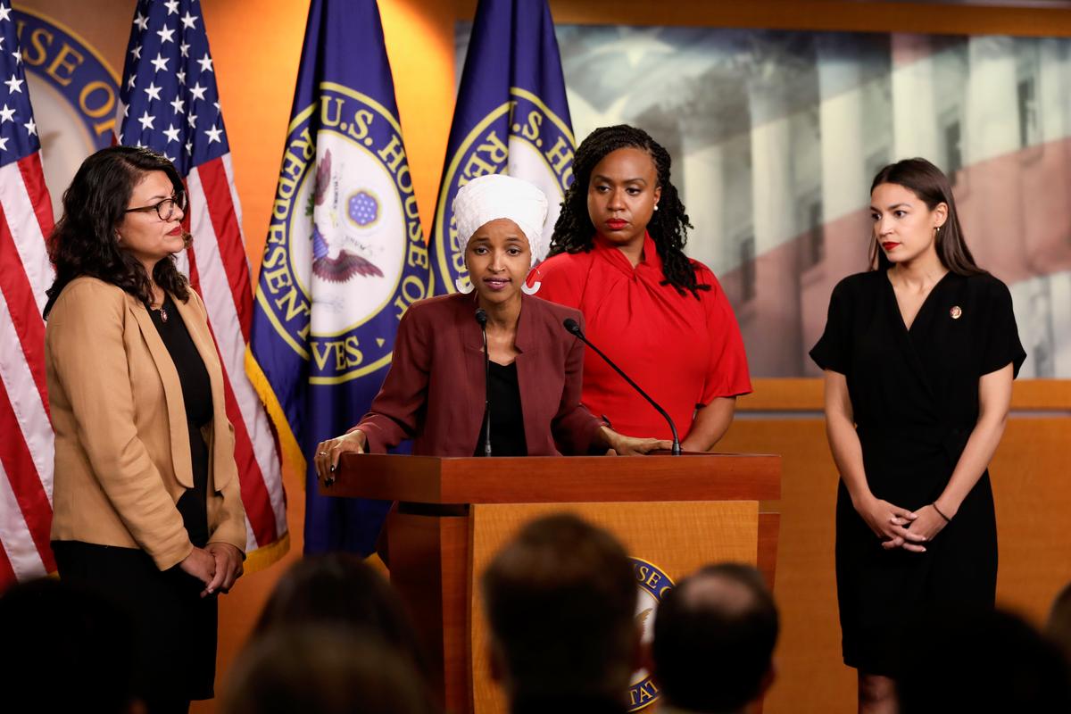 Trump Says ‘Squad’ a ‘Racist Group of Troublemakers’ Who ’Are Not Very Smart’