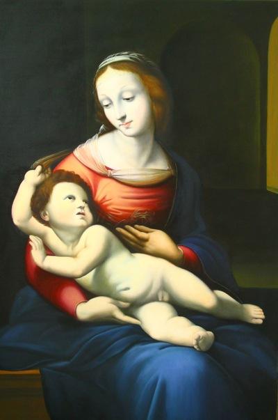 Painting by Huang Guangyu. (Minghui.org)