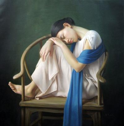 Painting by Huang Guangyu. (Minghui.org)