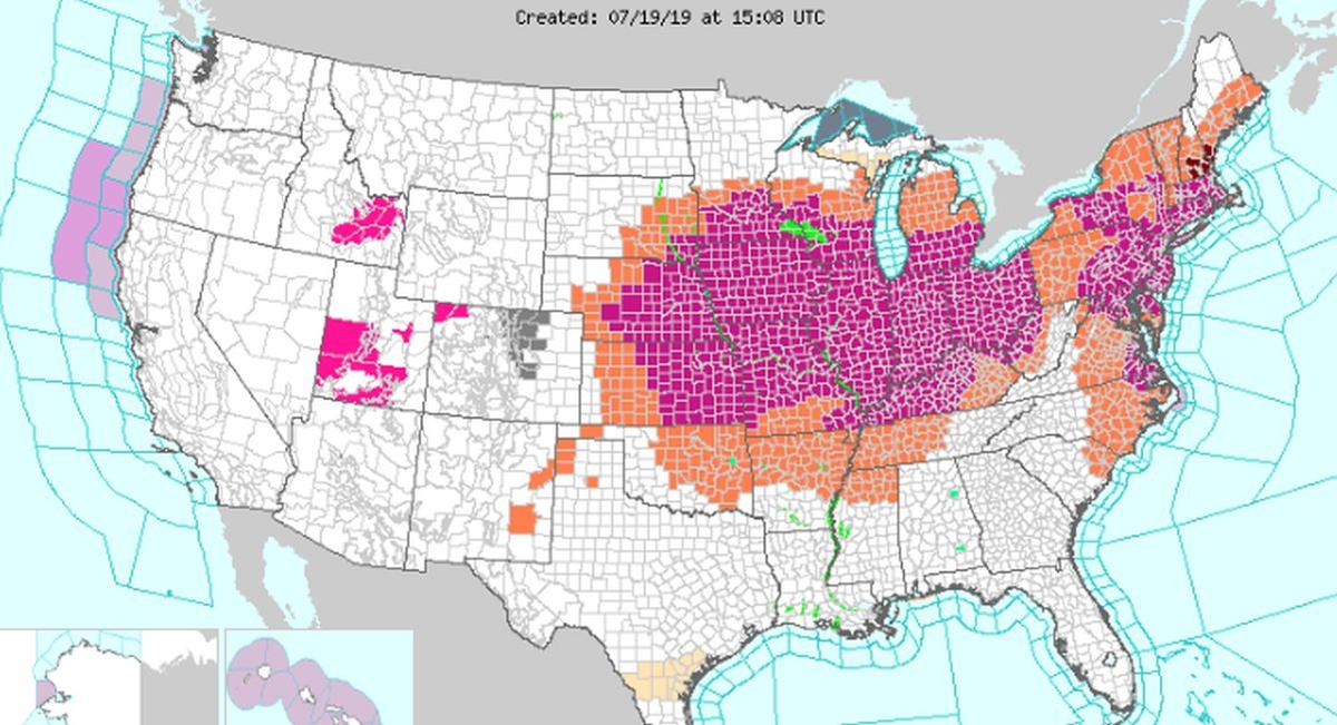 Heat Wave to Hit Much of the US With the Hottest Temperatures in Years
