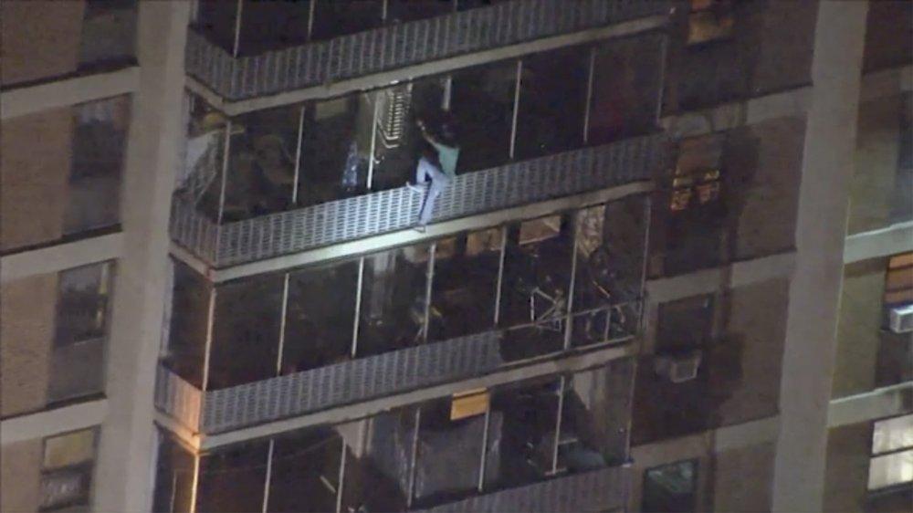 Philadelphia Man Who Scaled Burning Building Says He Was Out to Save Bedridden Mother