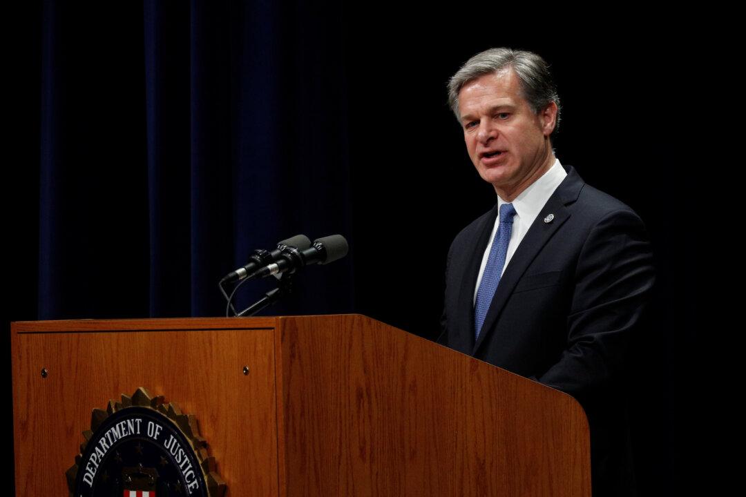 Chinese Regime Trying to ‘Steal Their Way’ to Economic Supremacy, FBI Chief Says
