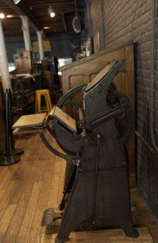 At Bowne's bicentennial, in 1975, the CEO donated several presses to the historical society as they underwent an endeavor to modernize their business. (Tal Atzmon/NTDTV)