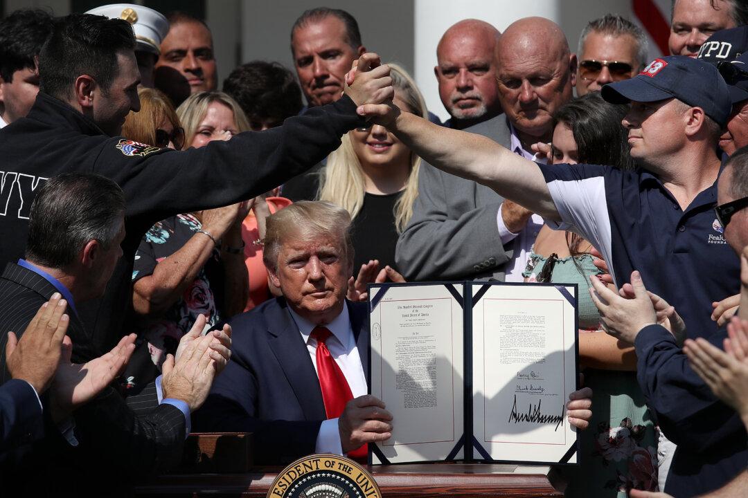 Trump Signs 9/11 Bill Extending Compensation for First Responders