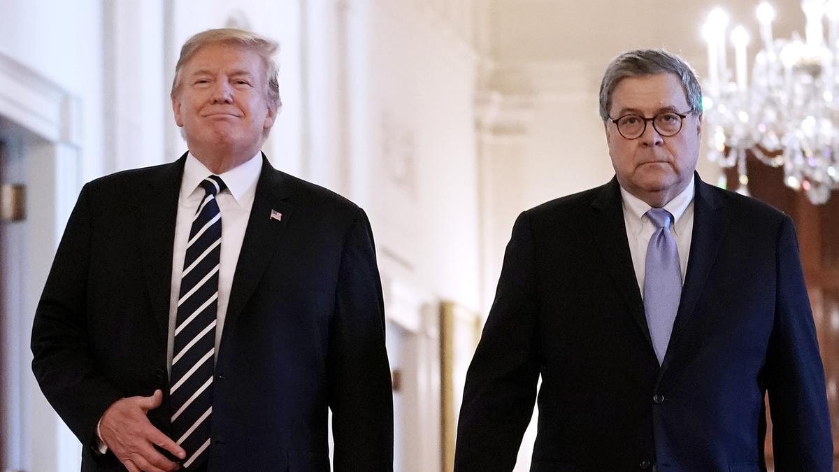Trump Acknowledges That He Makes AG Barr’s Job Harder