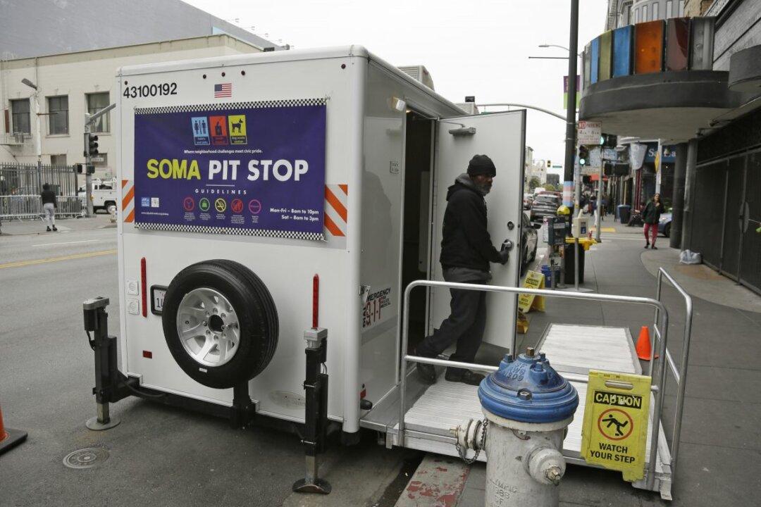 San Francisco Curbs Human Waste With Public Toilets, Security Staff
