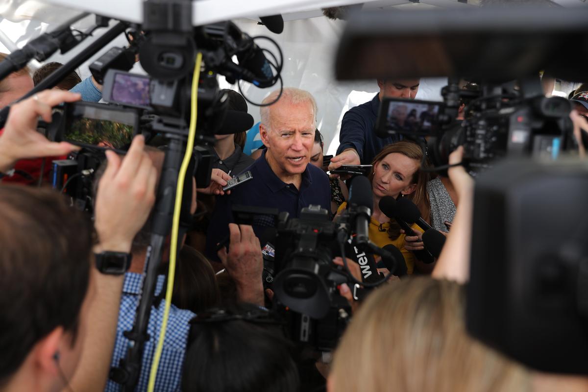 Video: Biden Confronted Over Claim That Trump Didn’t Condemn Neo-Nazis After Charlottesville