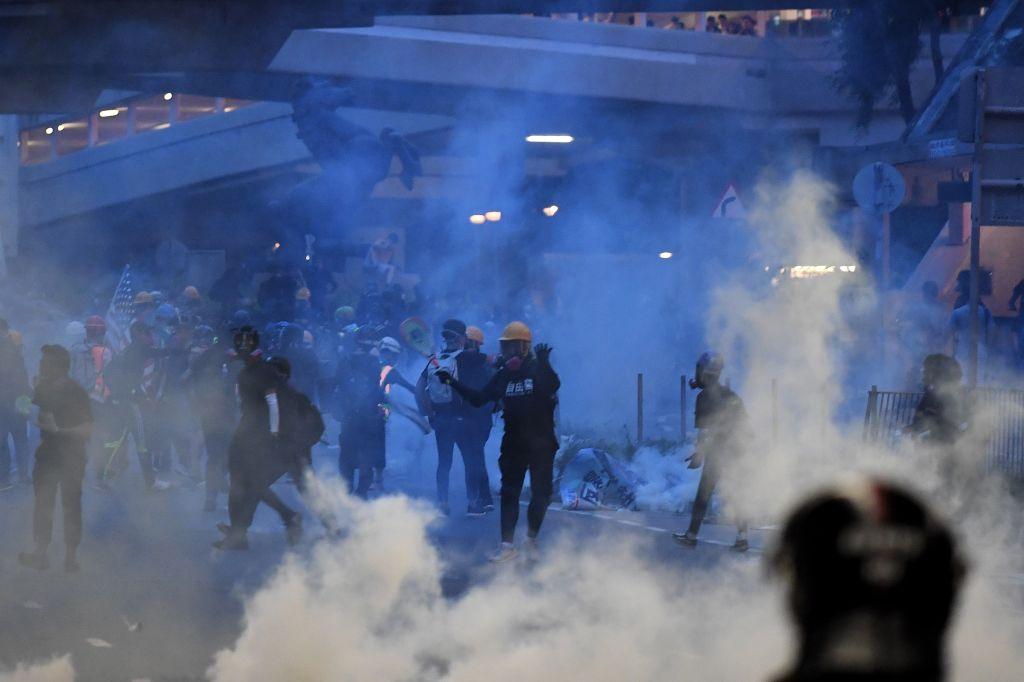 Hong Kong Protests Continue After Police Announce 16 Arrests Overnight