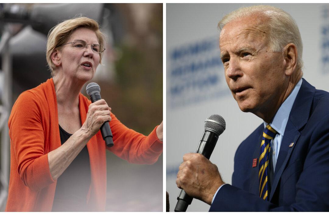 Poll: Biden Drops Significantly, Sanders and Warren Tied in First With Former VP