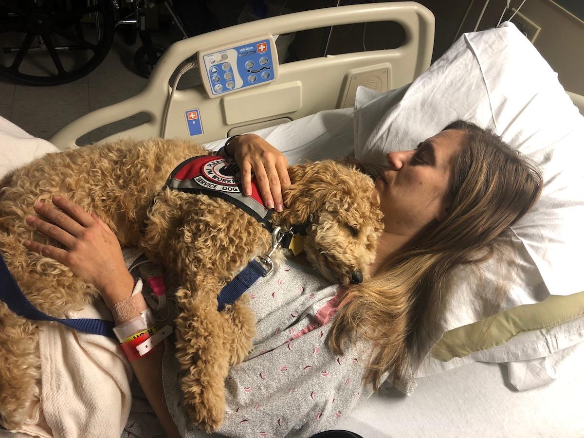 Canines and Community: A Woman With a Rare Disease and Her Dog Give Back