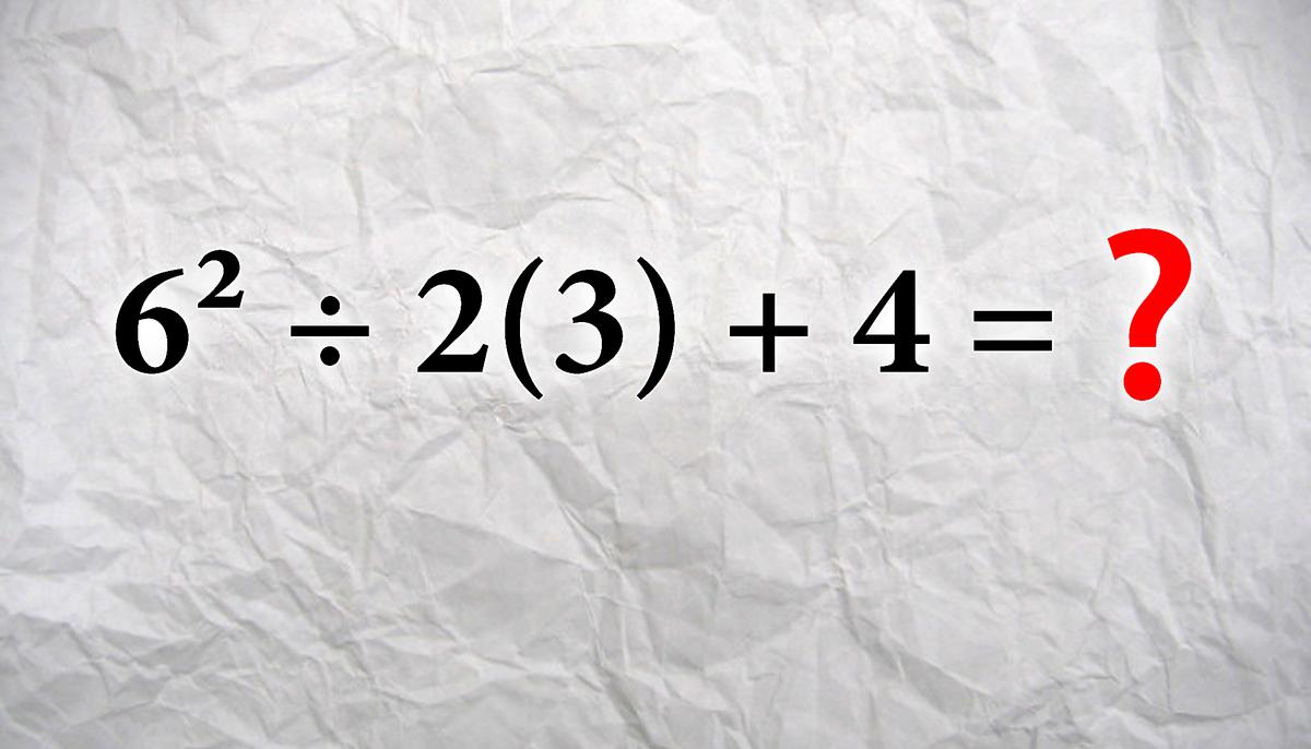 This Math Problem Has the Internet Scratching Its Head–for an Unexpected Reason