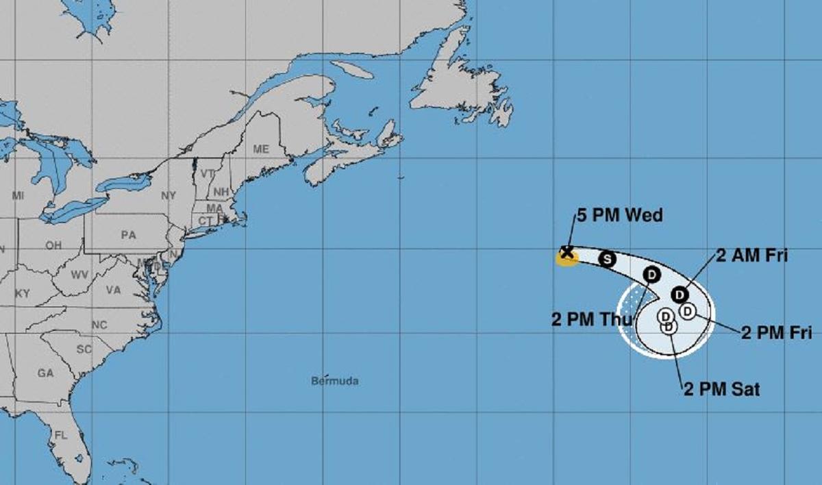 Tropical Storm Chantal Weakens to Tropical Depression