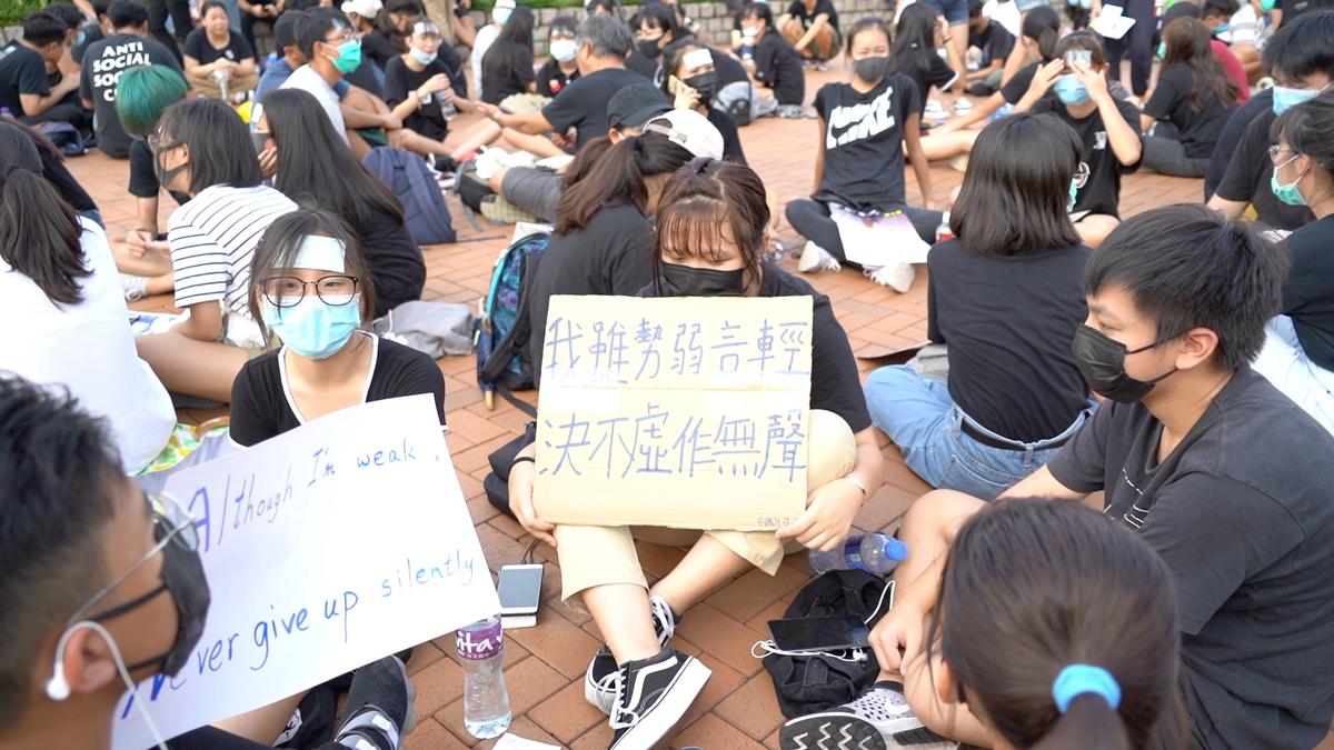 Hong Kong High School Students Hold Rally, Keeping up Momentum of Extradition Bill Protests