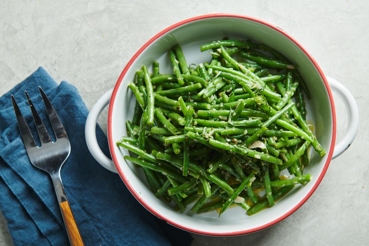 Green Beans Get All Dressed Up