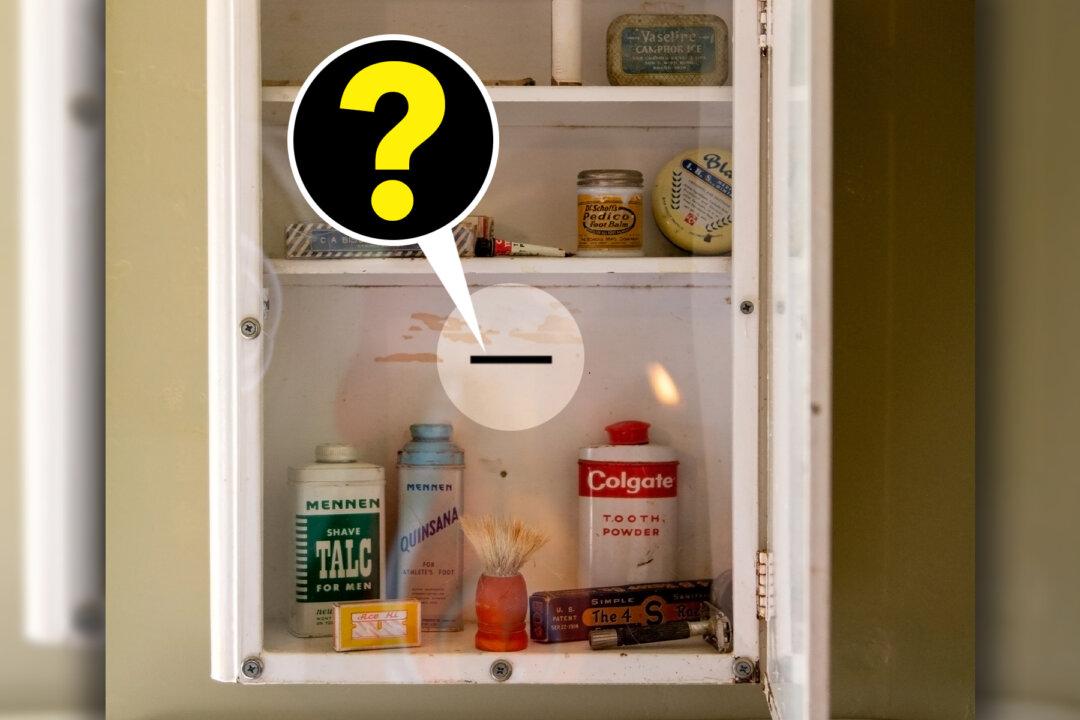 Medicine Cabinets in the Past Had This Strange Hole. Can You Guess What It Was For?
