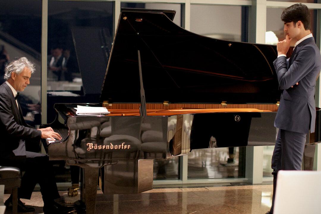 Andrea Bocelli and Son Matteo Treat Fans to a Powerful Duet at ‘Dancing With the Stars’