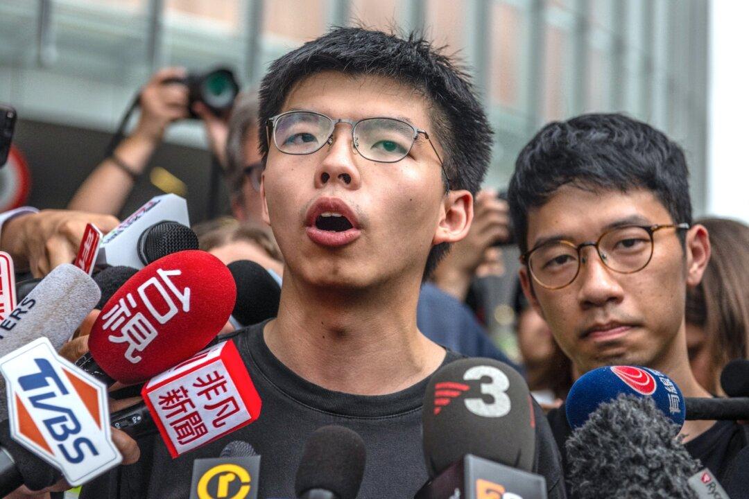 Hong Kong Democracy Activist Joshua Wong Among 3 Arrested Before Weekend Protests