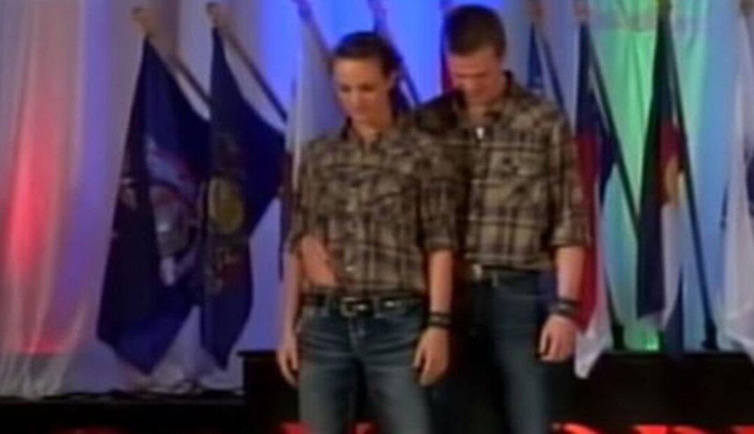 Brother and Sister Make Crowd Go Wild With Championship Routine
