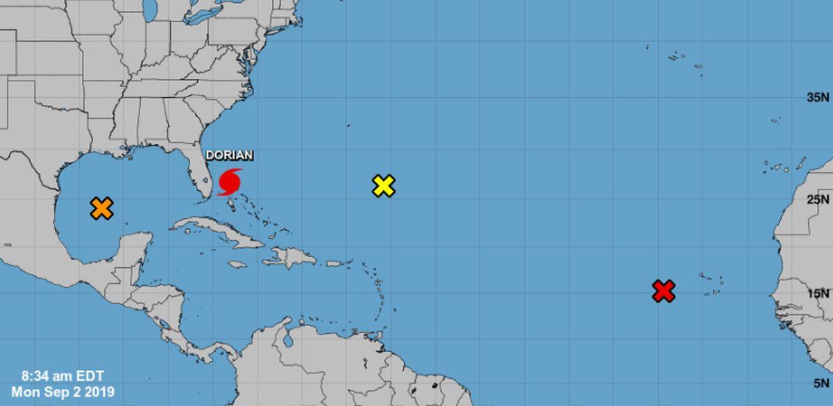 Hurricane Dorian Stalls Over Bahamas, Moving West Extremely Slowly: NHC
