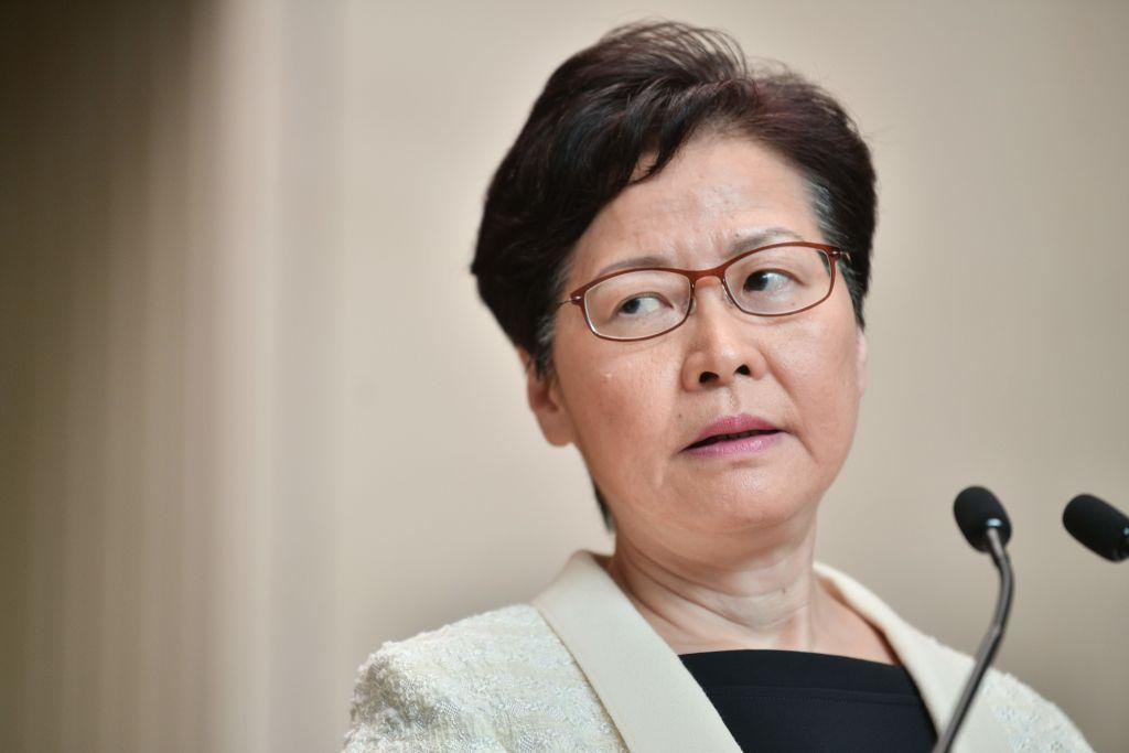 Hong Kong Lawmakers Question Lam’s Comments on Whether She Wishes to Resign