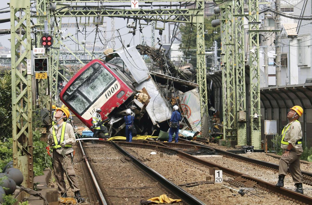 Truck and Train Collide in Japan, Killing One, Injuring at Least 34