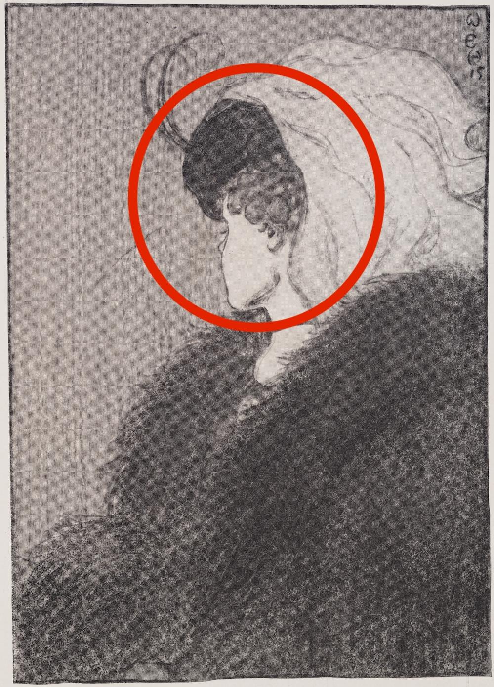 William Ely Hill's reinterpretation, published in "Puck" on Nov. 6, 1915 (©Wikimedia Commons | <a href="https://commons.wikimedia.org/wiki/File:My_Wife_and_My_Mother-in-Law.jpg">W. E. Hill</a>)