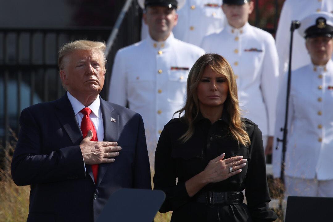 Trump Issues Warning to Taliban During 9/11 Memorial Ceremony