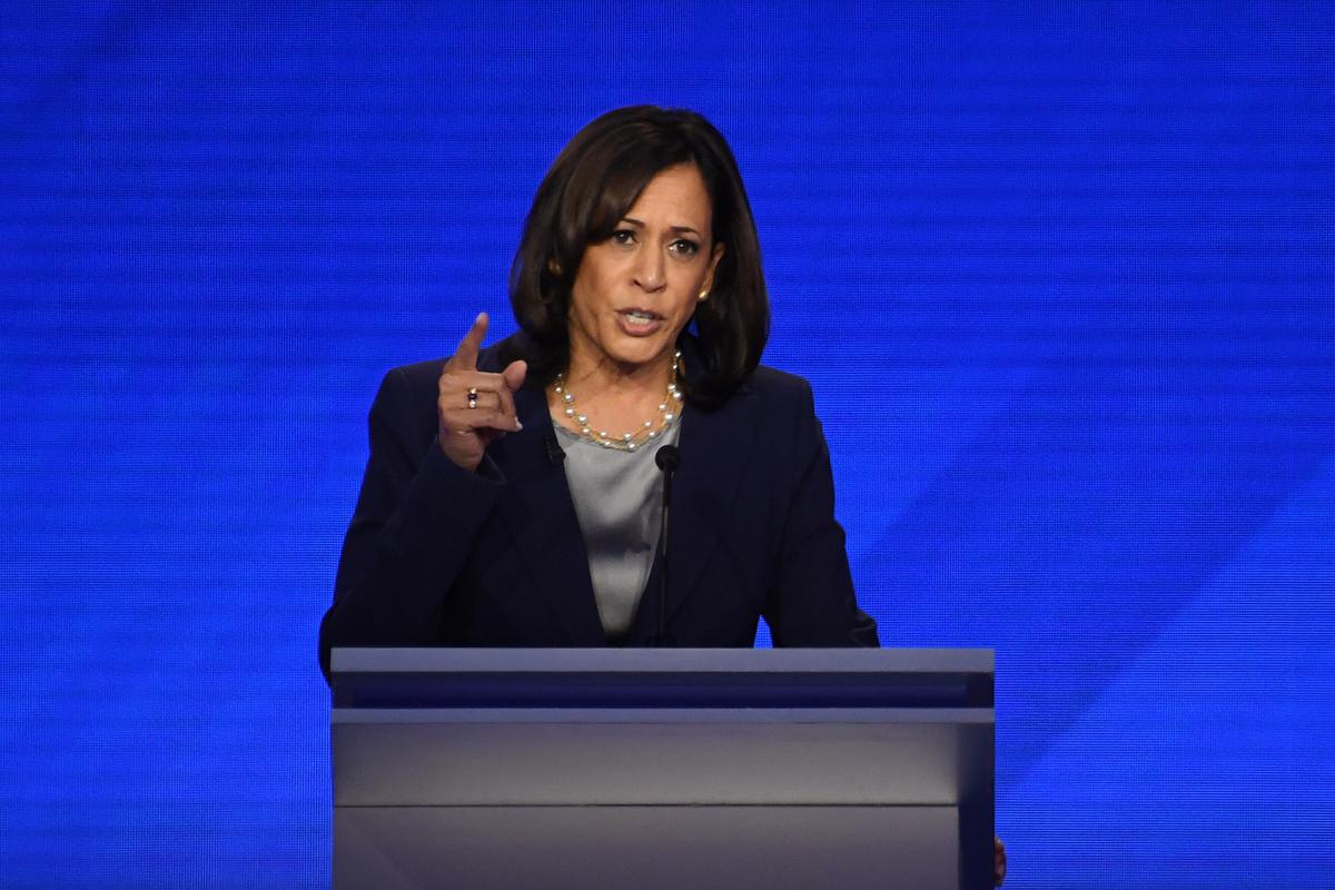 Kamala Harris Pushes Back on Criticism Over Her Record as Prosecutor During Debate