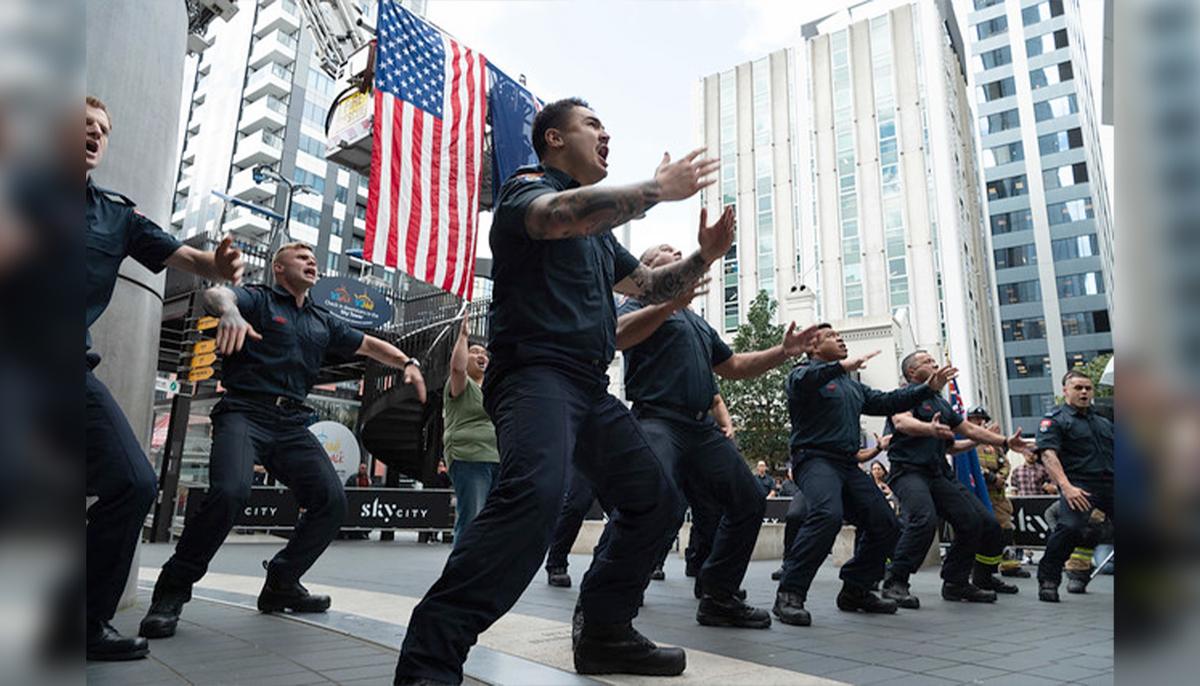 New Zealand Firefighters Perform ‘Haka’ Dance of the Maori to Honor 9/11 First Responders