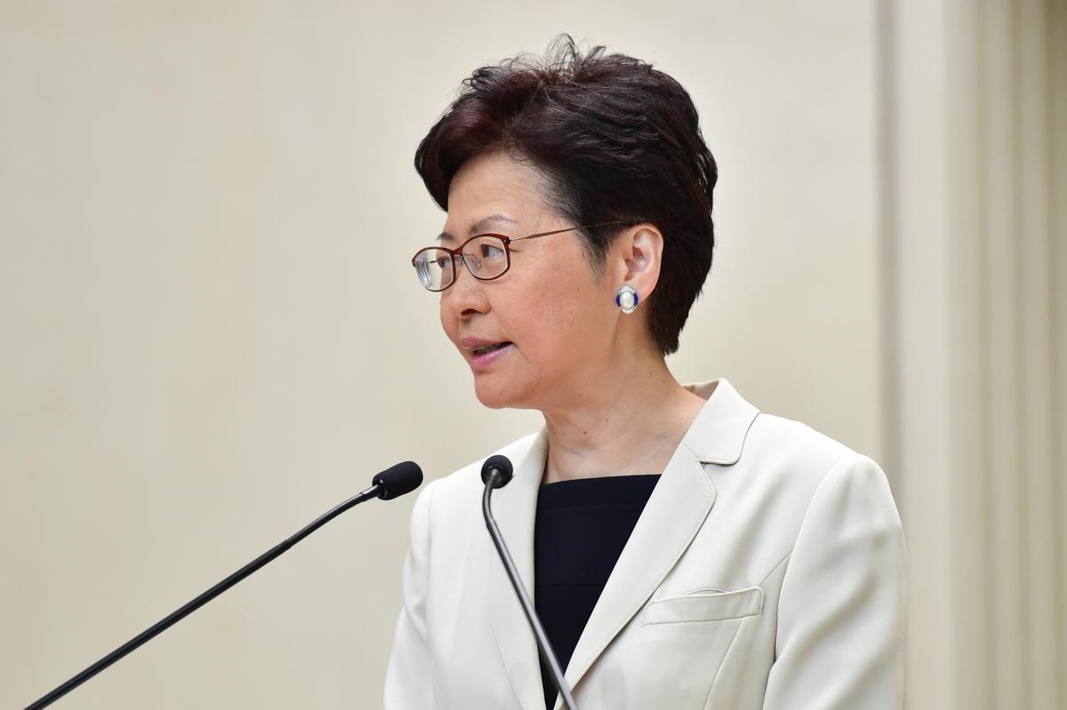 Hong Kong Leader Carrie Lam Defends Police, Says Planned Open Dialogue Not a ‘Gimmick’