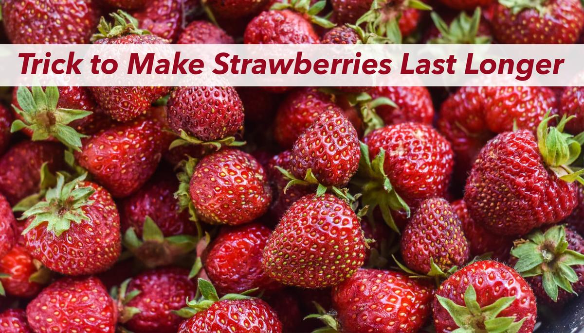 Stop Your Strawberries Going Moldy for 2 Weeks With This Simple Trick