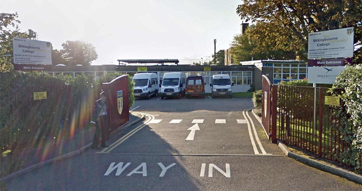 Worried Mother Goes to School With Son to Make Sure He Behaves in Class