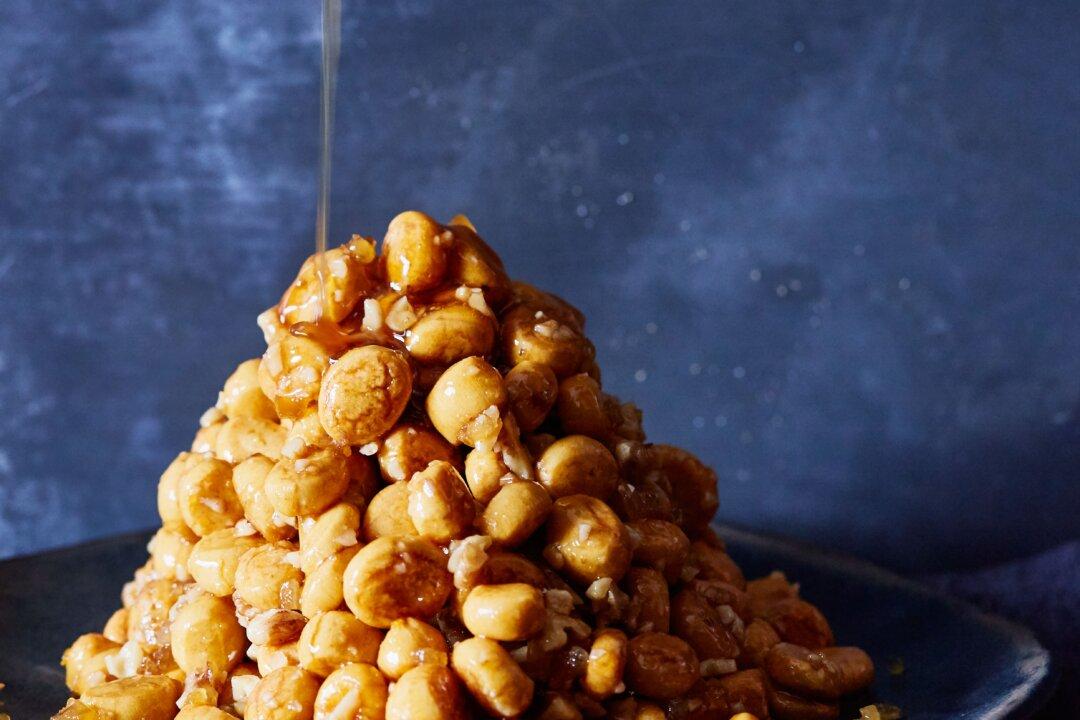 Teiglach (Honey Dumplings With Crystallized Ginger)