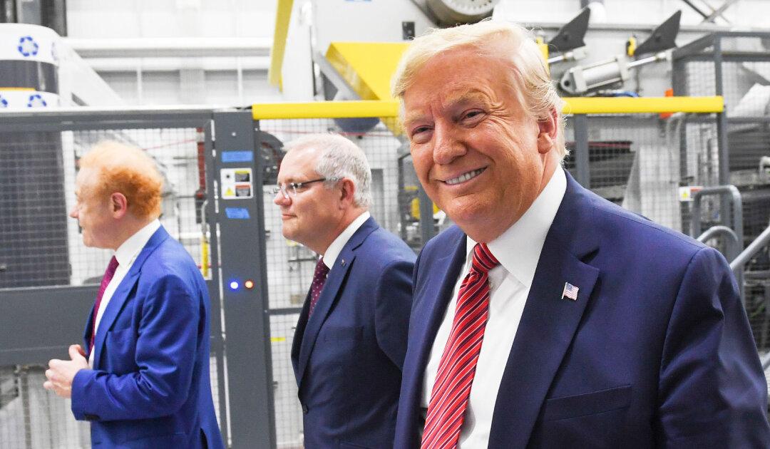 Trump Hails $500 Million Aussie Paper Mill Project in Ohio as ‘Shining Example’ of Fair Trade
