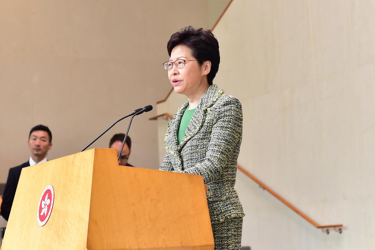 Hong Kong’s Lam Hopes for ‘Frank and Candid’ Exchange at Public Dialogue