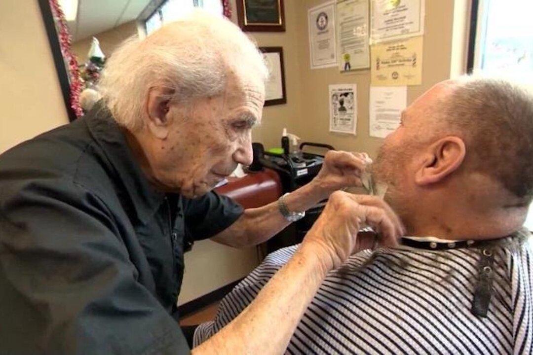 World’s Oldest Barber Dies at 108 After 96 Years on the Job in NY