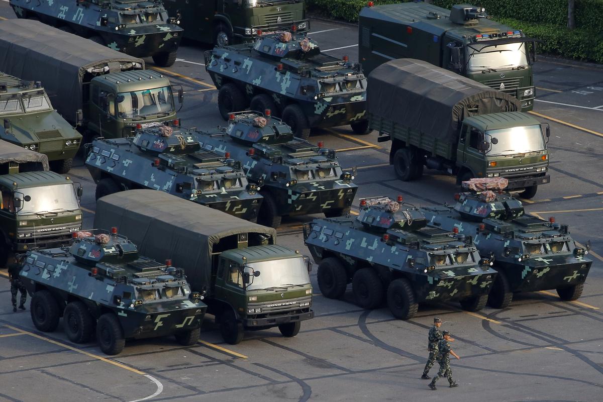 China Doubled Troop Levels in Hong Kong, Envoys Estimate