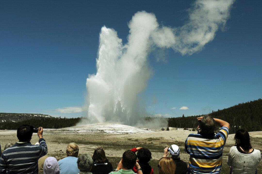 Man Suffers Severe Burns After Tripping and Falling Into Old Faithful