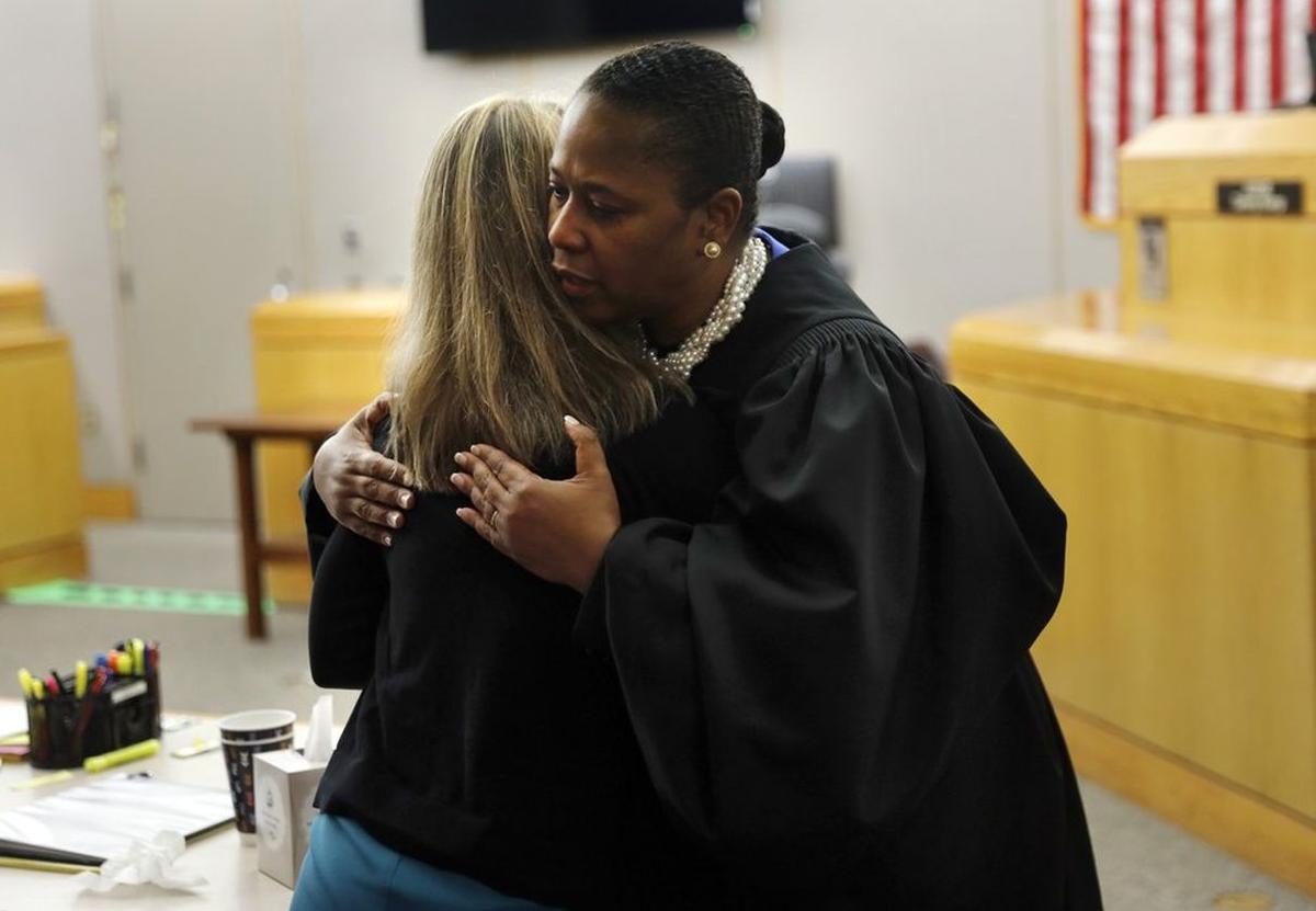Judge Hugs Former Officer Amber Guyger, Gives Her a Bible After Murder Conviction