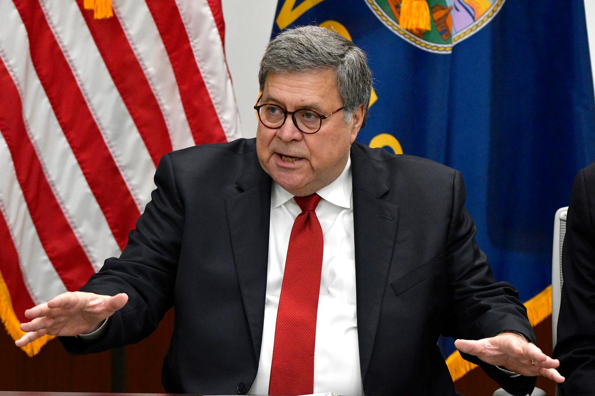 Attorney General Barr Showing Up in Italy With US Attorney Durham Causes Mass Media Panic