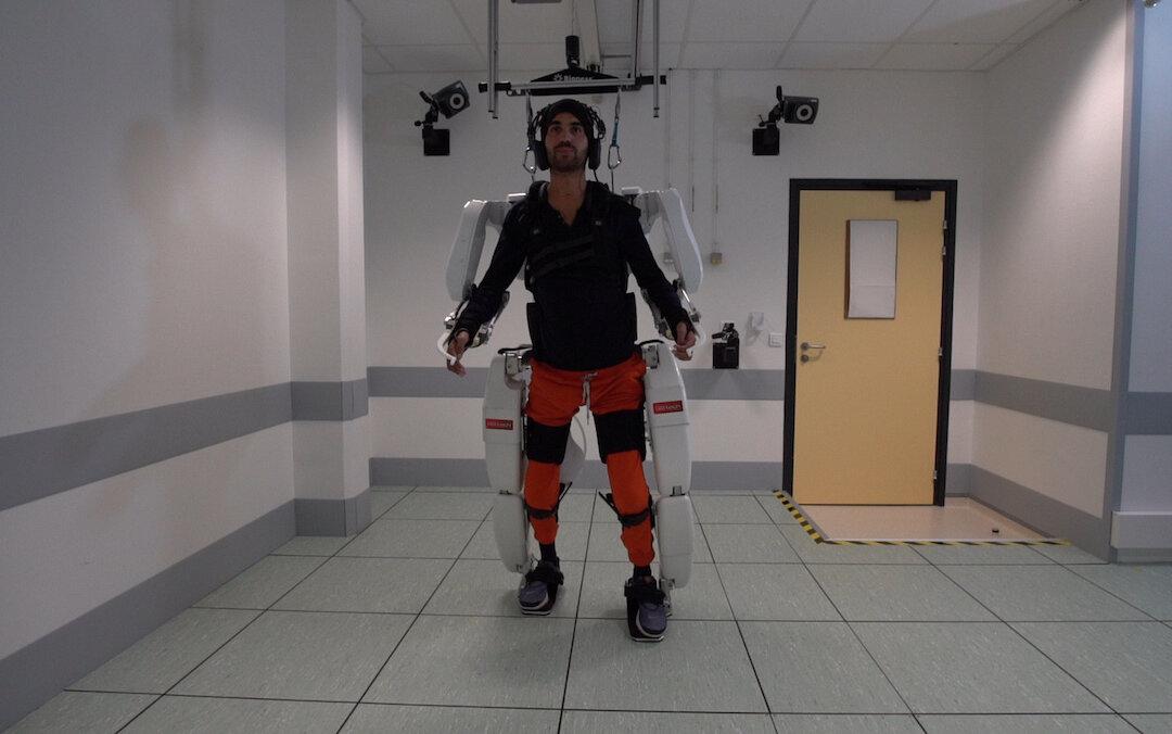 Paralyzed Man Walks Again With Brain-Controlled Exoskeleton