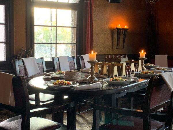 Dinner at the Lutherstube in Hotel Eisenacher Hof. (Janna Graber)