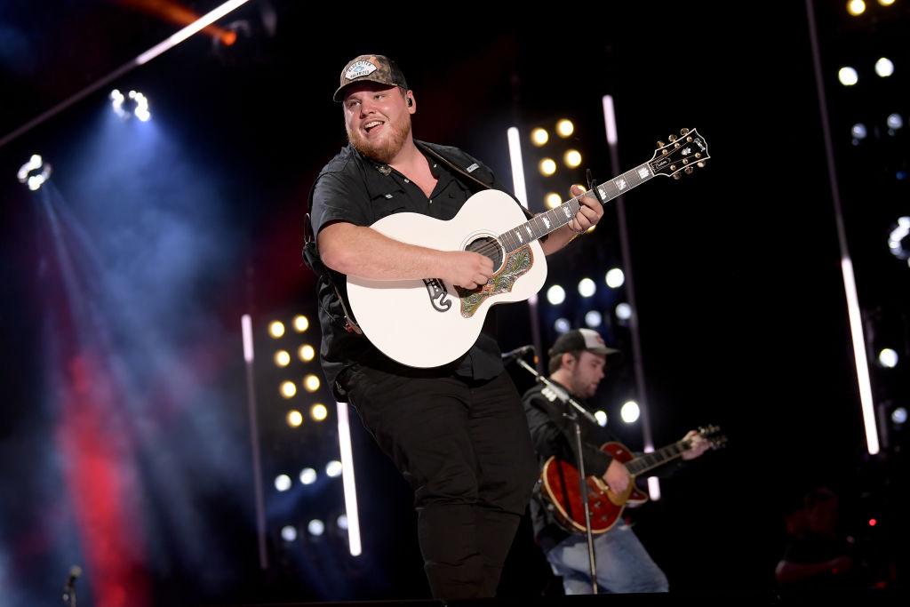 Country Singer Luke Combs Tearfully Recalls Missing Birth of Second Son While on Tour