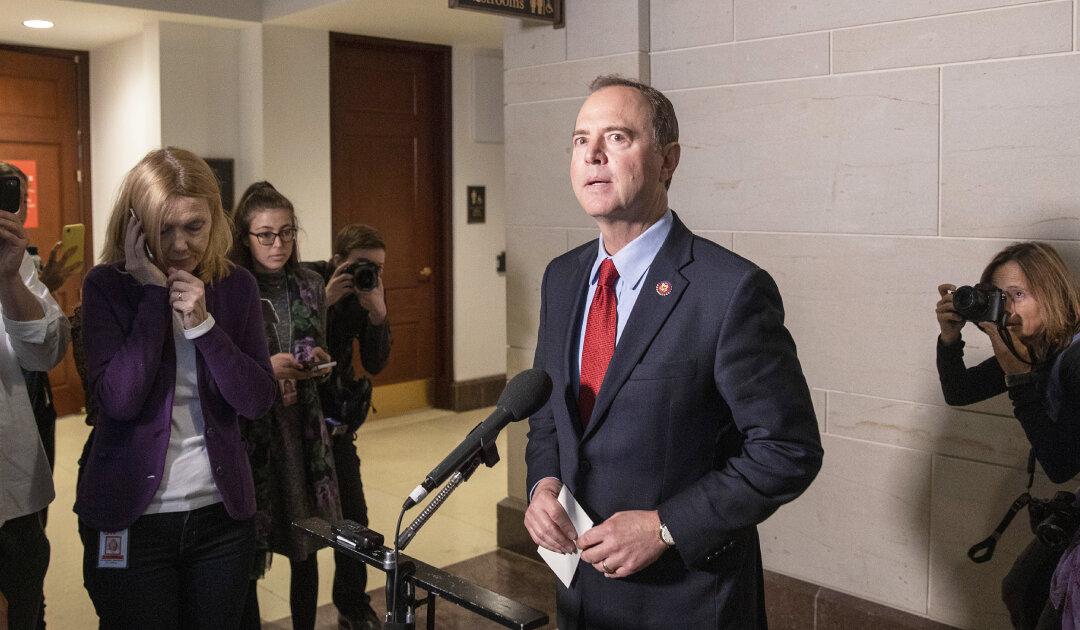 135 House Republicans Co-Sponsor Resolution to Censure Schiff: Report
