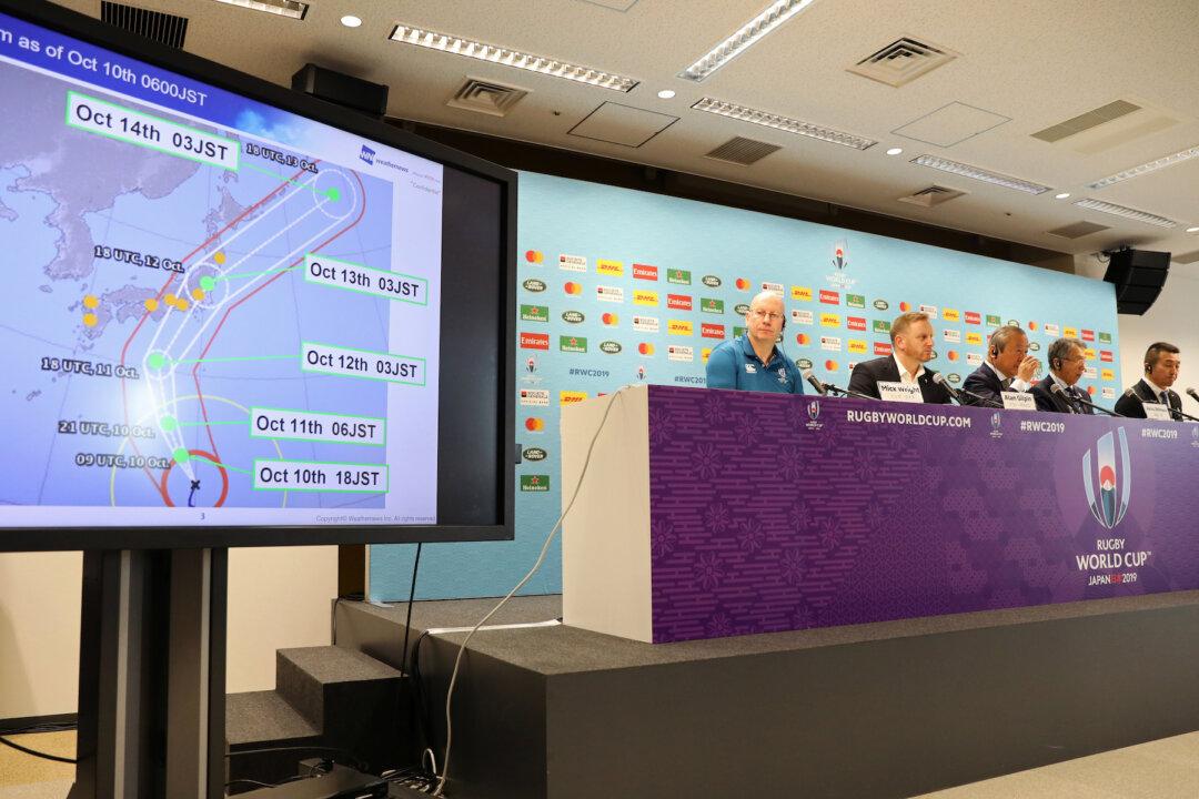 Rugby World Cup Cancels 2 Games Ahead of Super Typhoon Hagibis