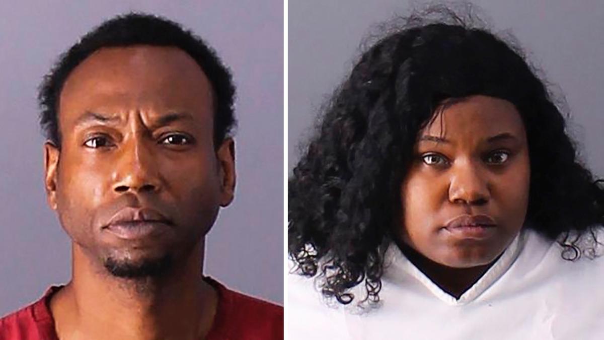 (L) Patrick Devone Stallworth and Derrick Irisha Brown (R) are shown in an undated photo provided by the Birmingham Police Department. (Birmingham Police Department via AP)