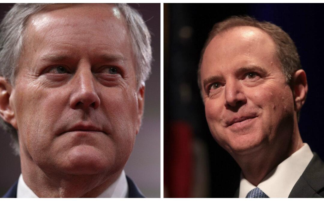 Mark Meadows Demands Adam Schiff Call Whistleblower to Testify to Congress